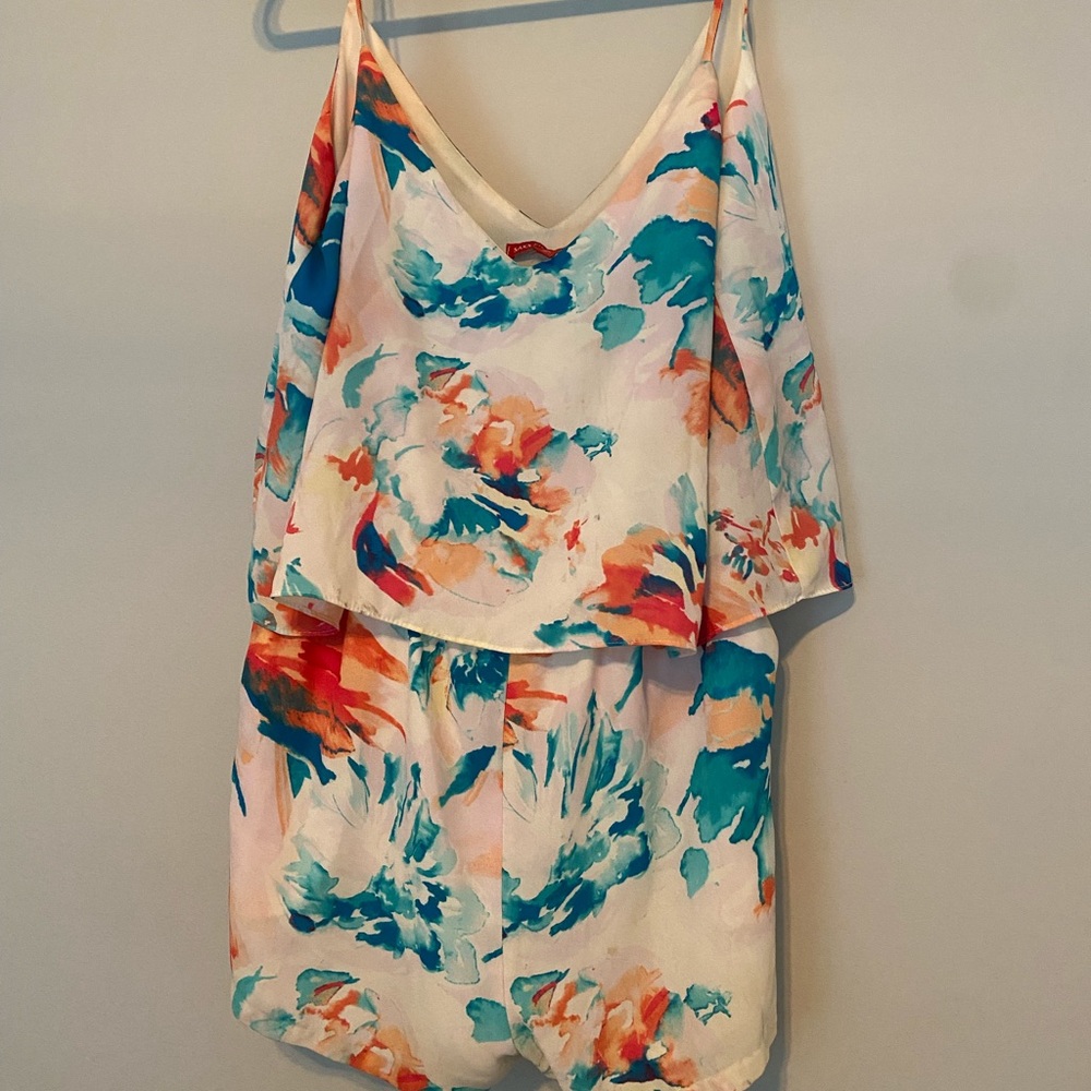 Saks fifth ave tye dye romper